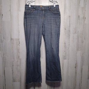 KUT from the Kloth blue denim straight leg jeans size 16W